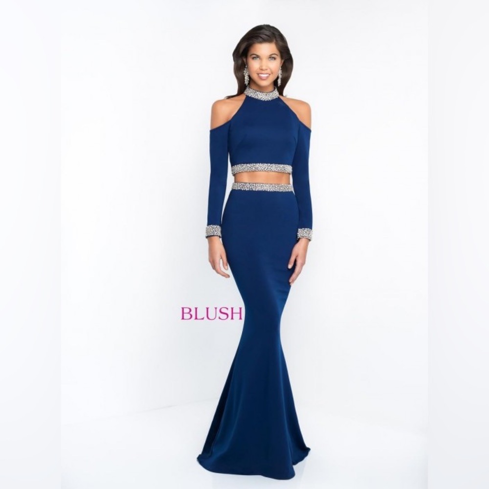 Blush 2-Piece Formal Dress
